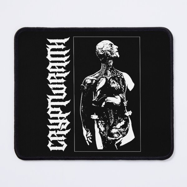 Item preview, Flayed Corpse Metal Typeface T-Shirt designed and sold by CryptWraith.