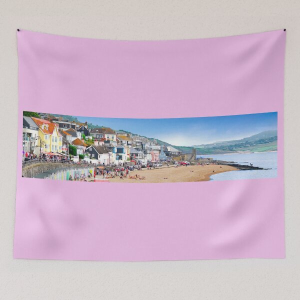 Item preview, Lyme Regis Beach Front Panorama  designed and sold by Alisonchambers2.