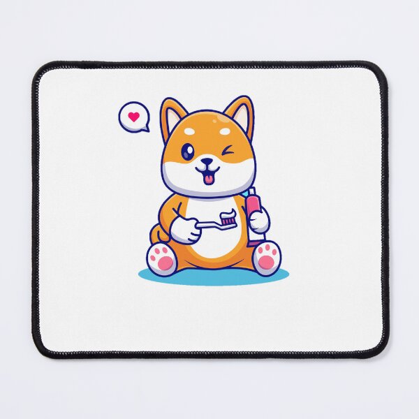 Item preview, Cute Shiba inu dog toothbrush With Toothpaste designed and sold by Infinitehub.