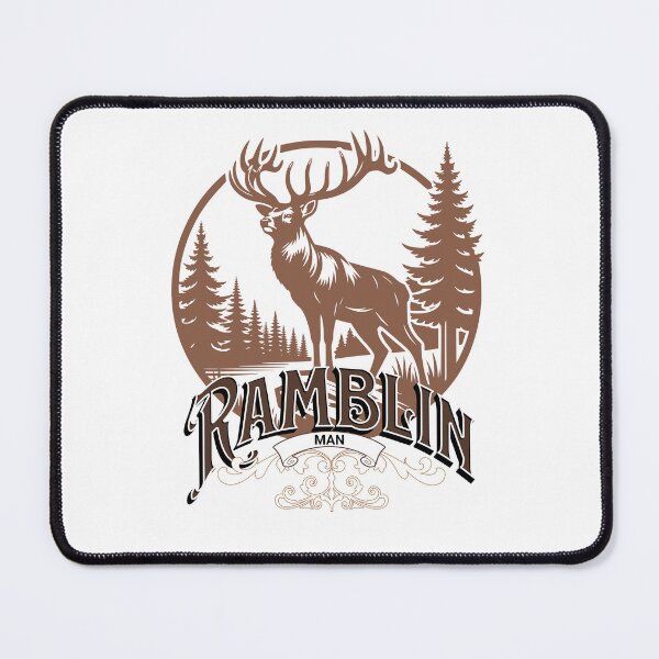 Item preview, Ramblin man – Solo traveler – Brave wilderness – Strange wilderness – Wilderness first aid – Wilderness therapy – Wilderness tour – Wilderness island. designed and sold by JansenGS.