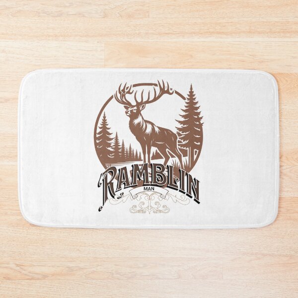 Item preview, Ramblin man – Solo traveler – Brave wilderness – Strange wilderness – Wilderness first aid – Wilderness therapy – Wilderness tour – Wilderness island. designed and sold by JansenGS.