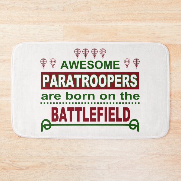 Item preview, Awesome Paratroopers; Born on the Battlefield;  designed and sold by StickerApe.