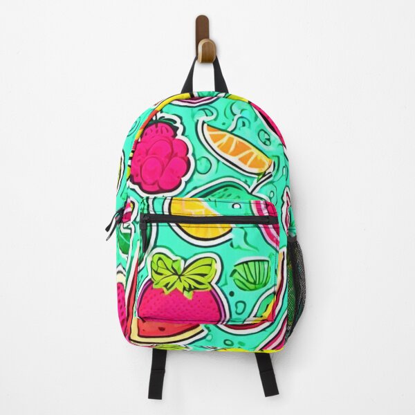 Item preview, Vibrant Neon Fruits Orchard Art designed and sold by Health And Fitness Posts e-Store.