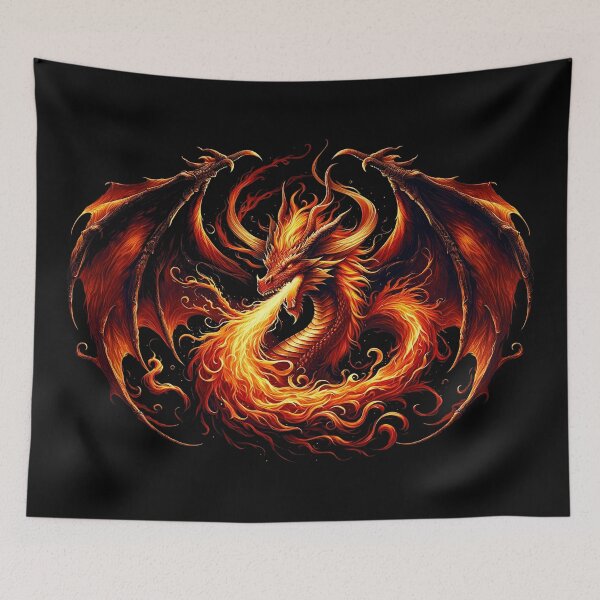 Item preview, Majestic Fire Dragon: Power and Blaze designed and sold by lAnJefurtifeu.