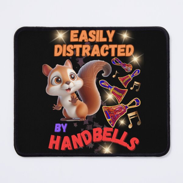 Item preview, Easily distracted by handbells designed and sold by CelticClapper.