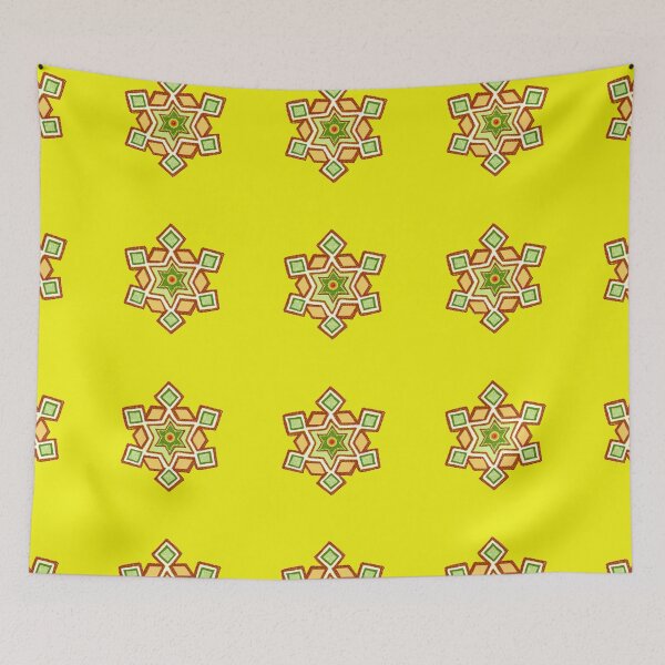 Item preview, Rangoli/Dot kolam/muggu/sikku kolam/Vilva Thalam/ Indian Marriage/Wedding Haldi/Yellow designed and sold by ShreecreatE.