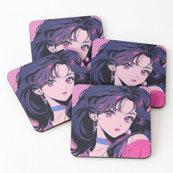 Item preview, 90s Anime Girl designed and sold by AxeWave.