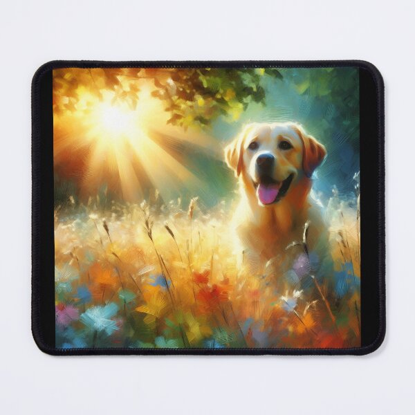 Item preview, Vibrant Labrador Retriever Artwork designed and sold by PawspectCreate.