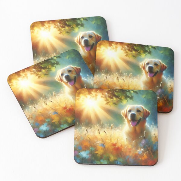 Item preview, Vibrant Labrador Retriever Artwork designed and sold by PawspectCreate.