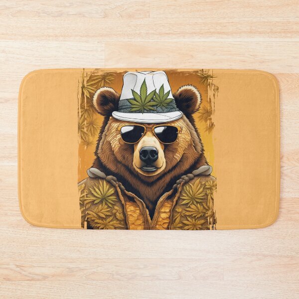 Item preview, Golden Dab Bear Drip Shatter Sticker Package designed and sold by DabGraphic.