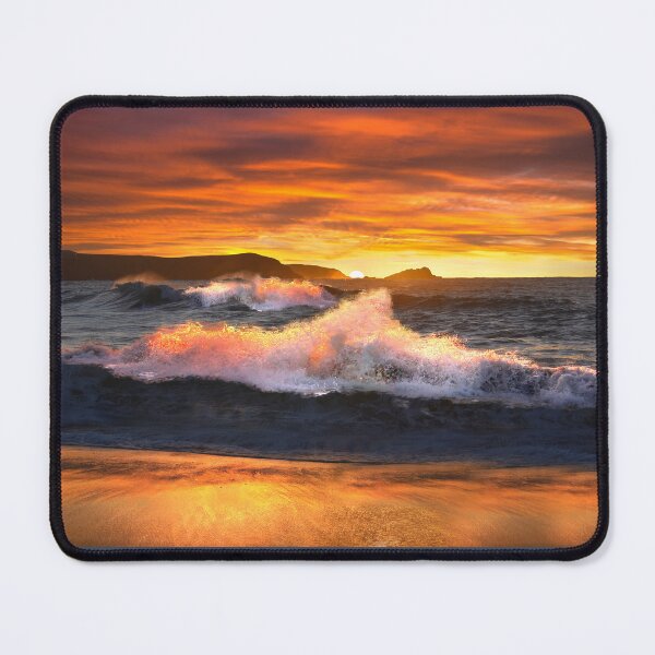 Item preview, Fistral Beach Sunset Waves designed and sold by Alisonchambers2.