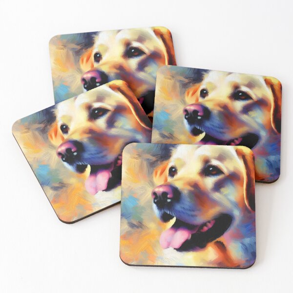 Item preview, Whimsical Labrador Retriever Illustration designed and sold by PawspectCreate.