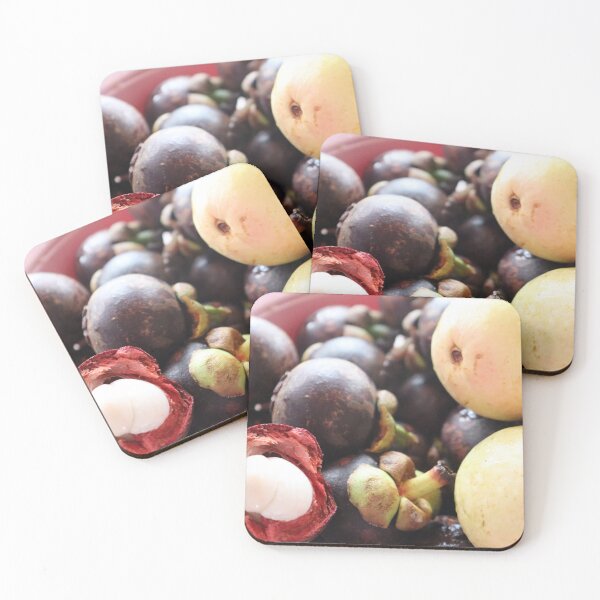 Item preview, Exotic Fruit Mangosteen up close designed and sold by Pawsitive2Print.
