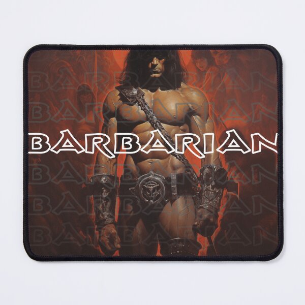 Item preview, BARBARIAN - DARK FANTASY ART STYLE designed and sold by VistaThreadsCo.