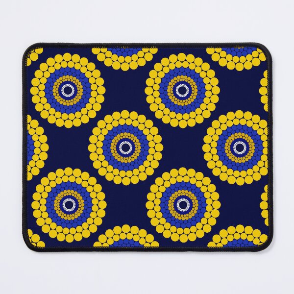 Item preview, Radiant Eye of the Salamander Polka Dot Mandala designed and sold by Triplicate Limited.