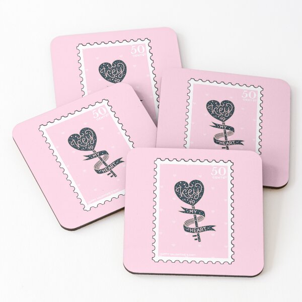 Item preview, Valentine's Day (key to my heart) stamp designed and sold by RabbitK.