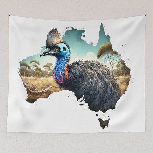 Item preview, Cassowary in Australia designed and sold by RubisLeaf.