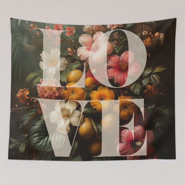 Item preview, LOVE | Tropical Maximalism designed and sold by Altered Pixels.