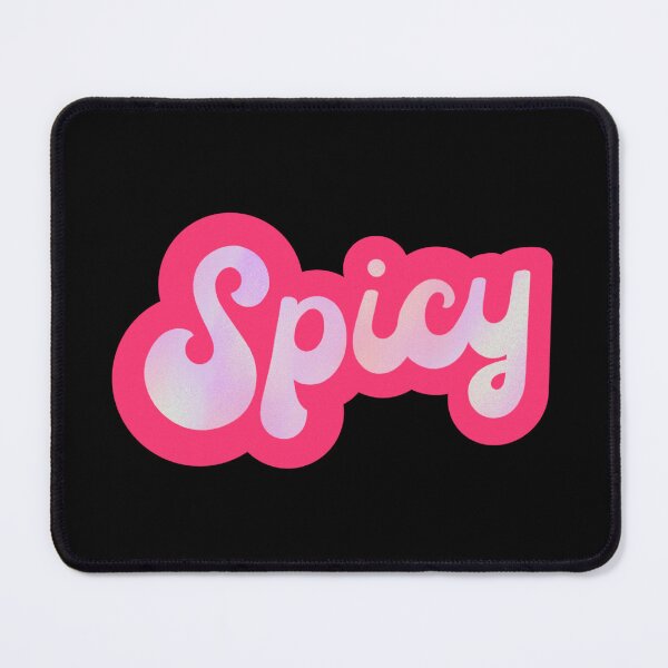 Item preview, Spicy (Pink Text) designed and sold by Roots-UK.
