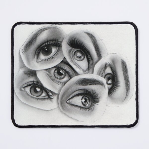 Item preview, A pile of surealistic eyes designed and sold by drawingmary.