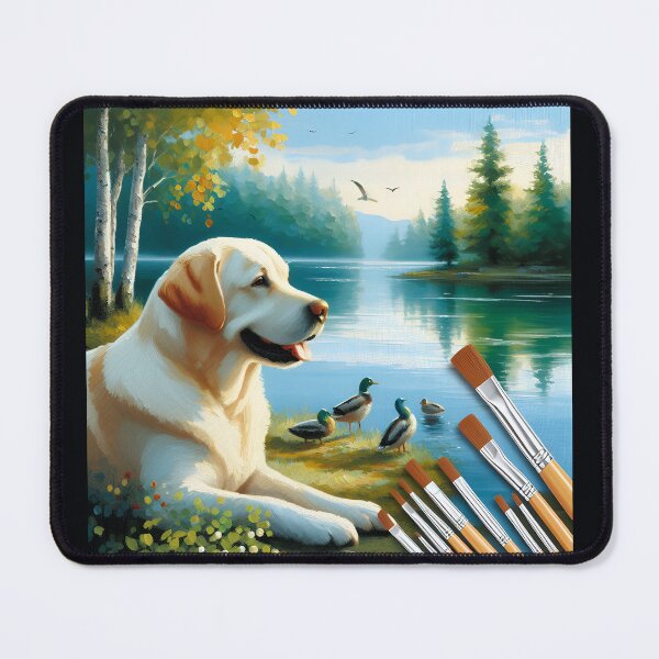 Item preview, Labrador Retriever: Embracing Impressionism designed and sold by PawspectCreate.
