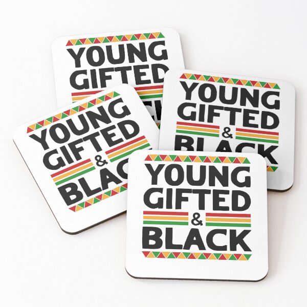 Item preview, Black History Month Young Gifted and Black Afro Melanin designed and sold by KD Merch.