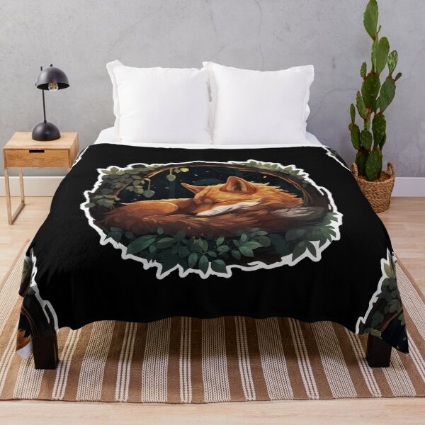 Item preview, Sleeping Red Fox Gifts For a Fox Lover designed and sold by ShadowOfNature.