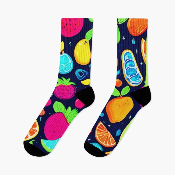 Item preview, Glowing Fruit Mosaic Design designed and sold by Health And Fitness Posts e-Store.