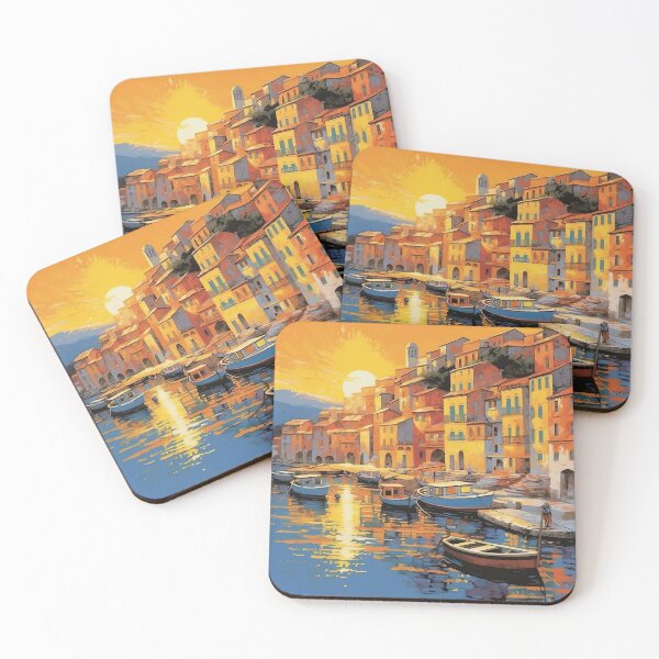 Item preview, Mediterranean Harbor 12 designed and sold by Made-by-Gus.