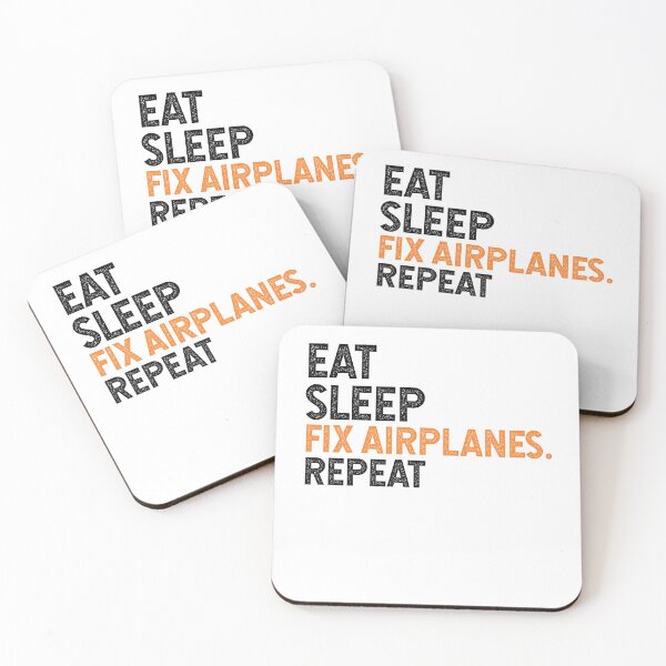 Item preview, Comer Dormir Reparar Aviones Repetir - Mecánico de Aeronaves designed and sold by TeesYouWant.