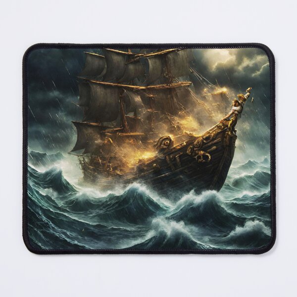 Item preview, Sailing Boat fighting with the storm (vol. 1) designed and sold by SeamanWorkshop.