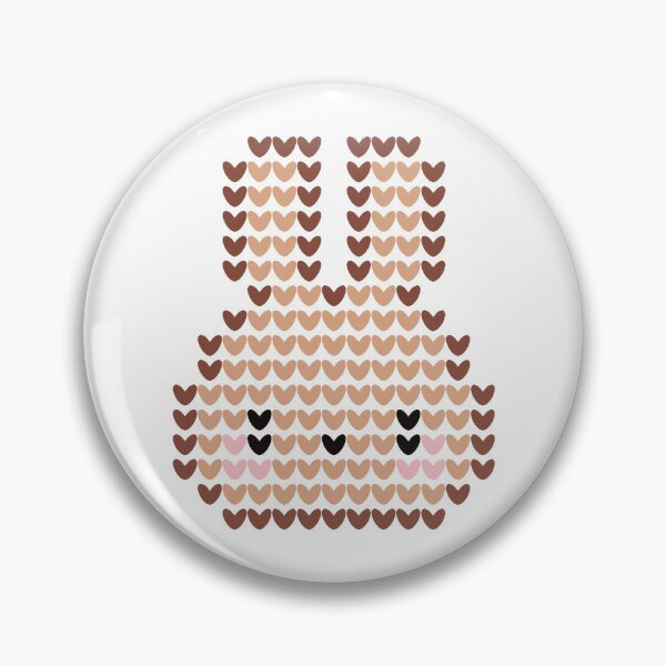 Item preview, Rabbit Pixel Heart designed and sold by natchacho224.
