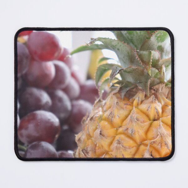 Item preview, Fruits Pineapple and Grapes up close designed and sold by Pawsitive2Print.