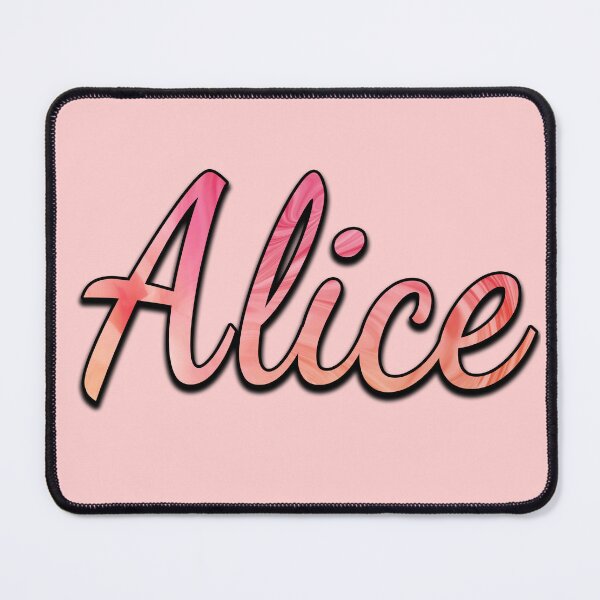 Item preview, Alice Personalized Name Birthday Tag Family Name Alice Girl Custom Name First Name Last Name designed and sold by HalloweenGift.