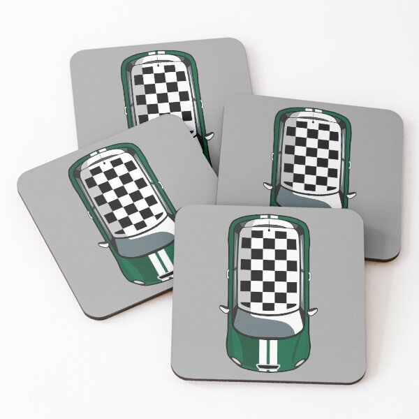 Item preview, Green Bristish Mini Car designed and sold by HSDESIGNS  SHOP.