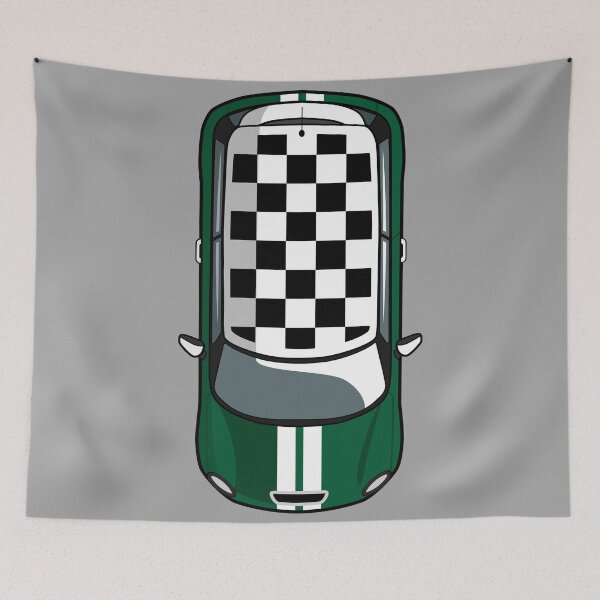 Item preview, Green Bristish Mini Car designed and sold by HSDESIGNS  SHOP.