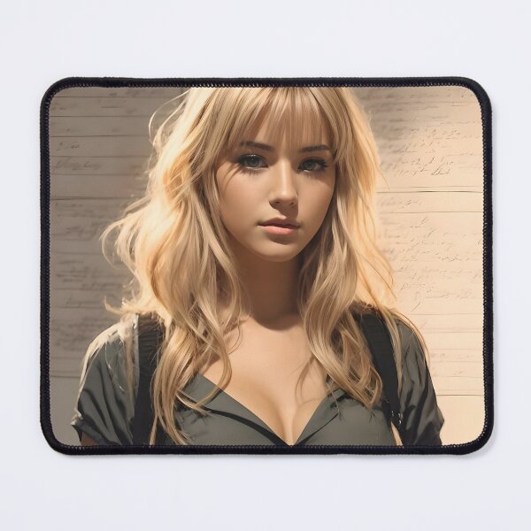 Item preview, Enigma Wanderlust ` A Journey Beckons - mysterious blonde girl character, many items designed and sold by naivnoia.