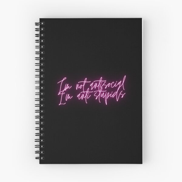 Item preview, I'm not antisocial, I'm anti*stupids designed and sold by Ana-98.