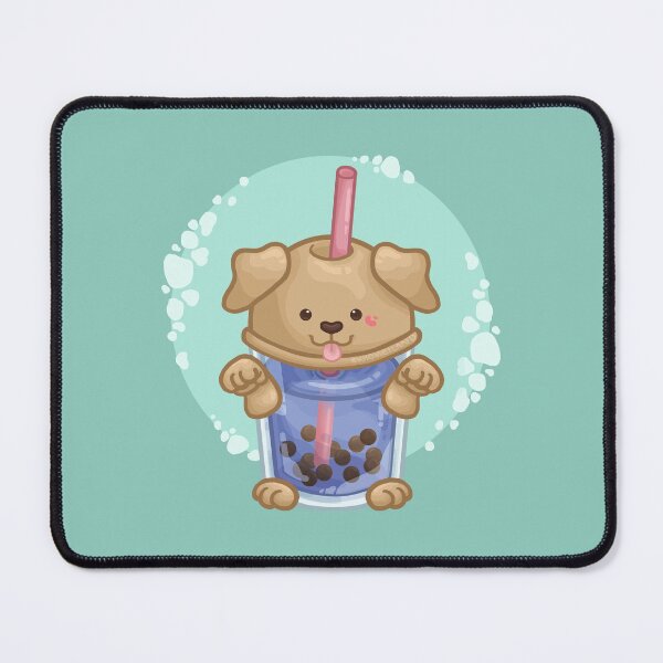 Item preview, Boba Tea Chinese Zodiac Sign Dog Character designed and sold by Khotekmei.