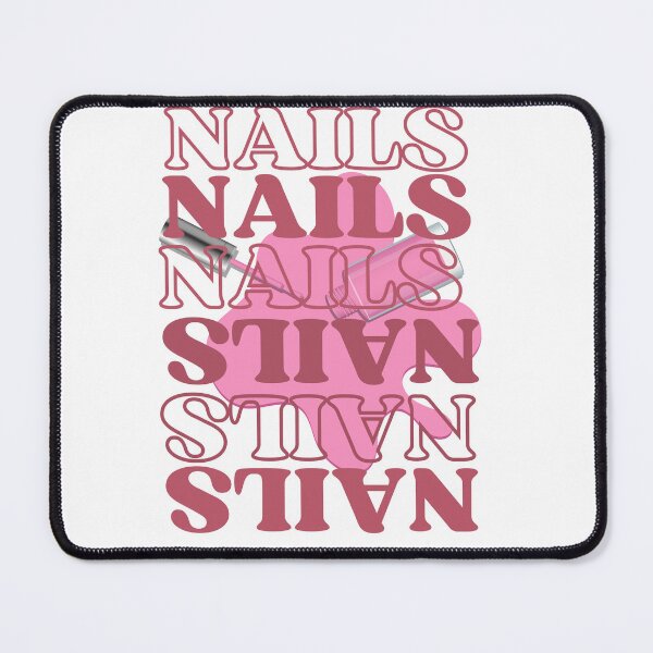 Item preview, Funny Pink Nails For Nail Artists  designed and sold by Design 91maji.