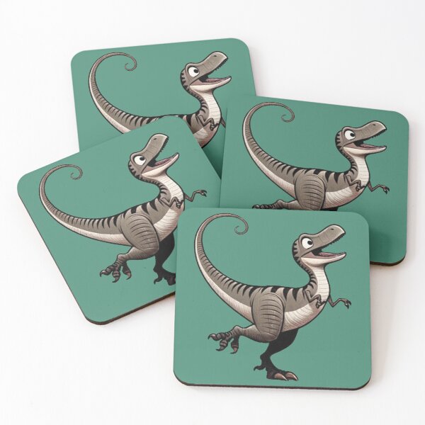 Item preview, A Cute Storybook Style Velociraptor  designed and sold by ScroggMcGoose.