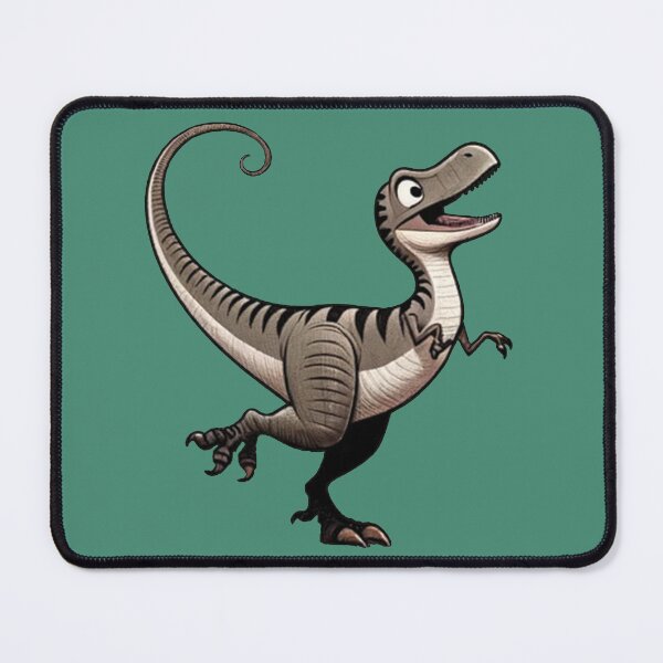 Item preview, A Cute Storybook Style Velociraptor designed and sold by ScroggMcGoose.