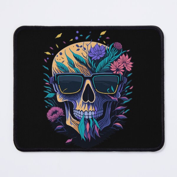 Item preview, Funky Skull with Sunglasses designed and sold by FocusChillax.