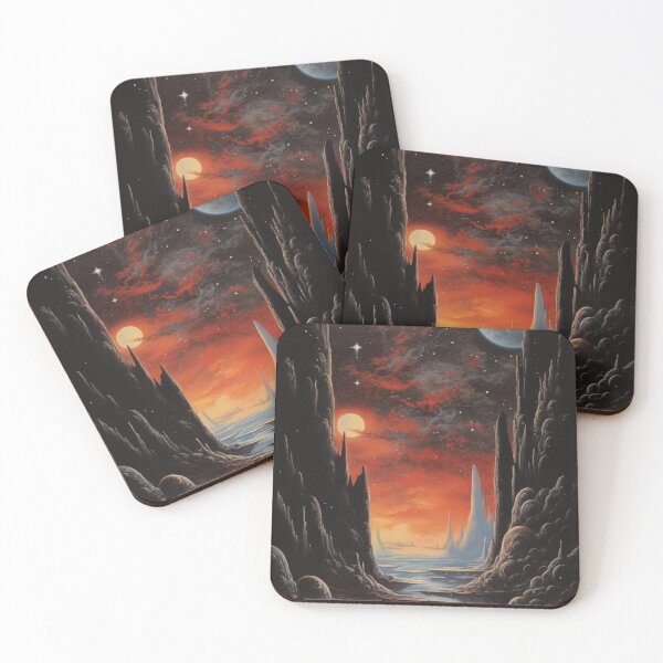 Item preview, COSMOS - DARK FANTASY ART STYLE designed and sold by VistaThreadsCo.