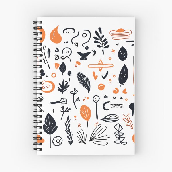 Item preview, Modern Abstract Botanical and Geometric Pattern designed and sold by HecoPhoto.