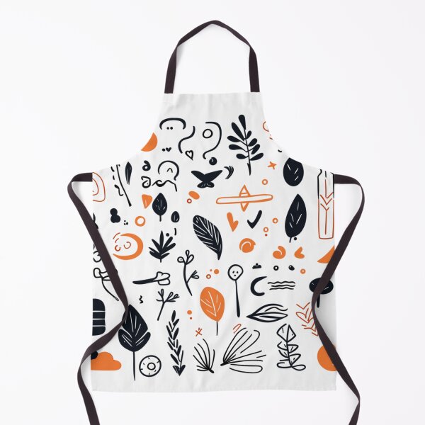 Item preview, Modern Abstract Botanical and Geometric Pattern designed and sold by HecoPhoto.