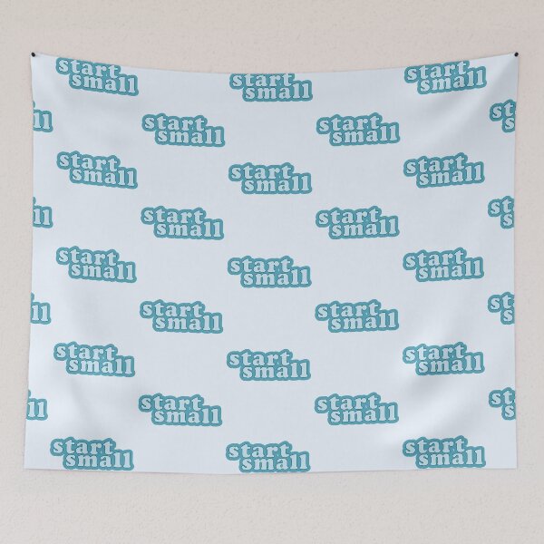 Item preview, Start Small | Motivational small step -  designed and sold by PurpleLoveStore.