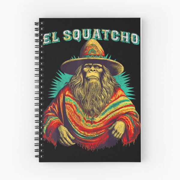 Item preview, El Squatcho Poncho – Western Bigfoot Funny Sasquatch designed and sold by GYMPursuit.