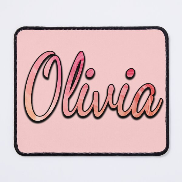 Item preview, Olivia Personalized Name Birthday Tag Family Name Olivia Girl Custom Name First Name Last Name designed and sold by HalloweenGift.