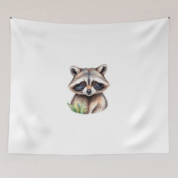 Item preview, Sticker racoon designed and sold by Te Amo.